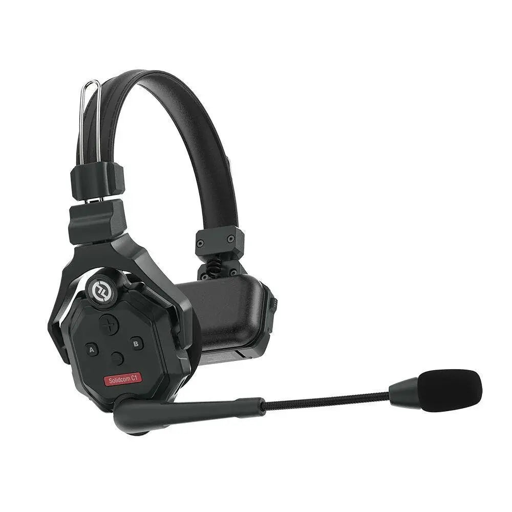 Hollyland Solidcom C1 4S 6S 8S Full-Duplex Wireless Intercom Headset System 1100Ft Active Range for Film Production Concerts