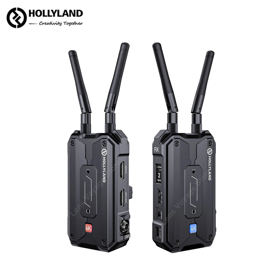 Pyro H Video Transmitter 2.4Ghz & 5Ghz Dual Band 1,300Ft (400M) LOS Range 0.06S Low Latency 4K30 Transmission