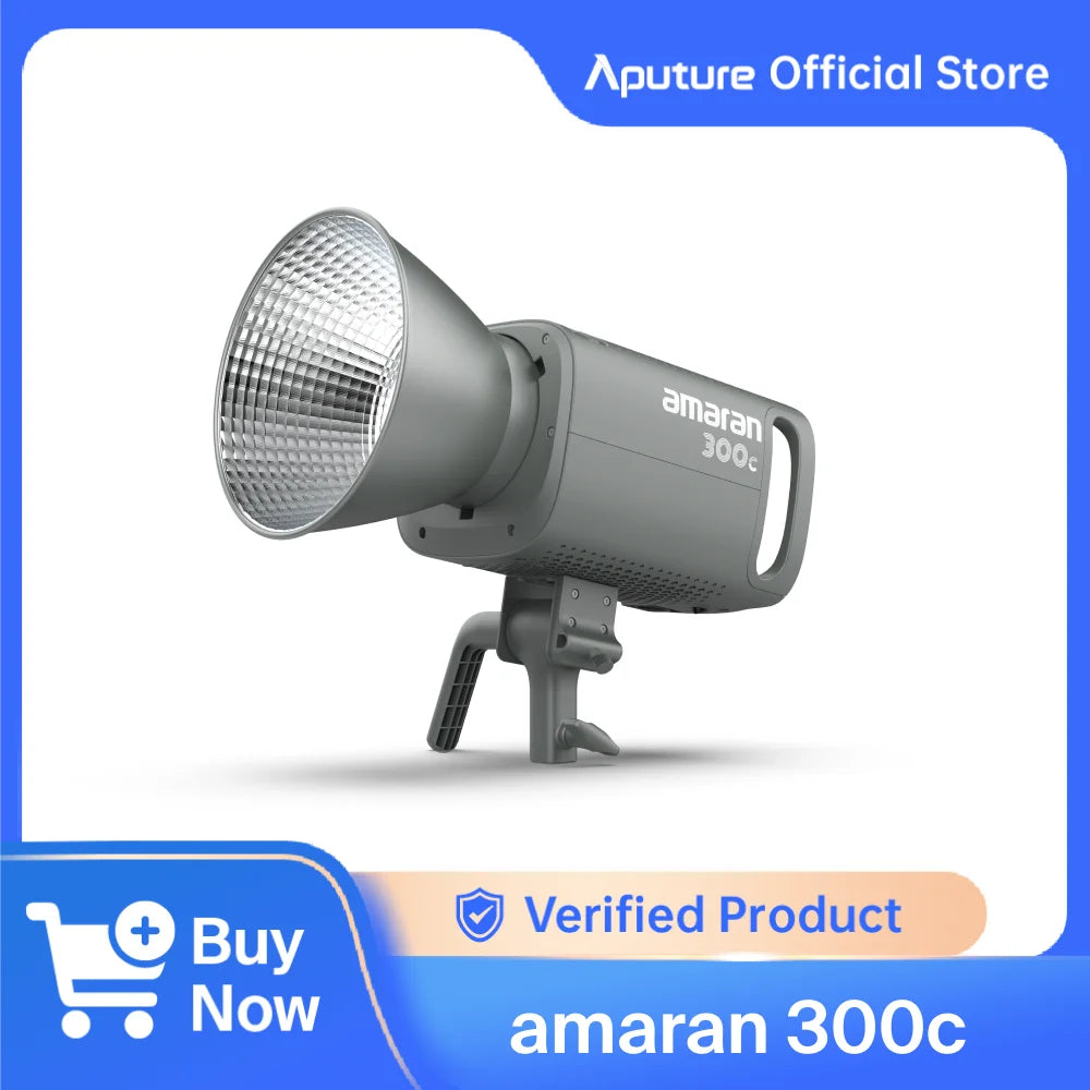 Amaran 300C RGB Video Light Full Color 2500K-7500K Bowen Mount Photography Light for Video Recording Outdoor Shooting by