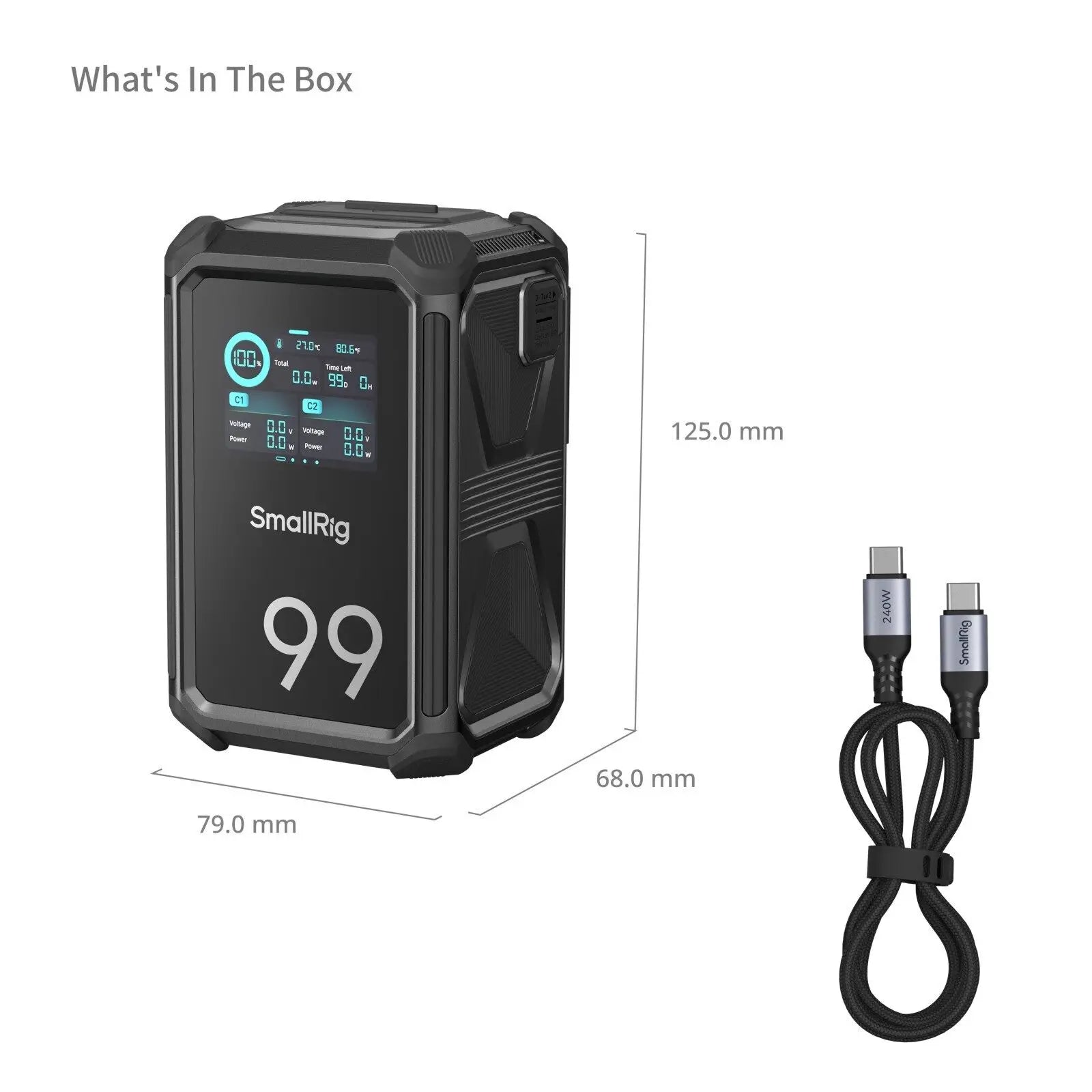 Renan Ozturk X Touch Smart Triple-Proof V Mount Battery X99 APP Control with D-Tap/Usb-C/Pd/Bp/Usb-A/Dc Multi Ports