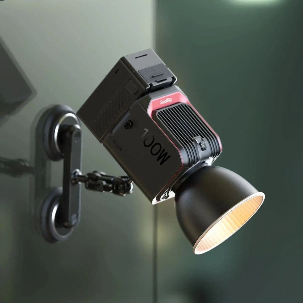 Smallrig RC100B RC 100B LED Video Light 100W 2700K-6500K Palm-Sized Portable Support Battery Mount Expanded and App Control