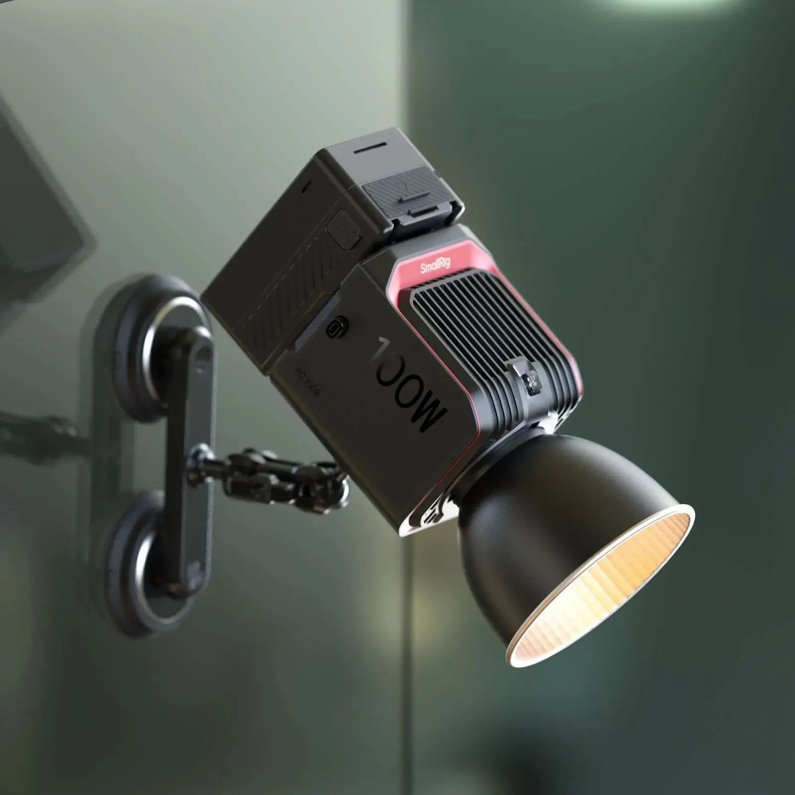 Smallrig RC100B RC 100B LED Video Light 100W 2700K-6500K Palm-Sized Portable Support Battery Mount Expanded and App Control