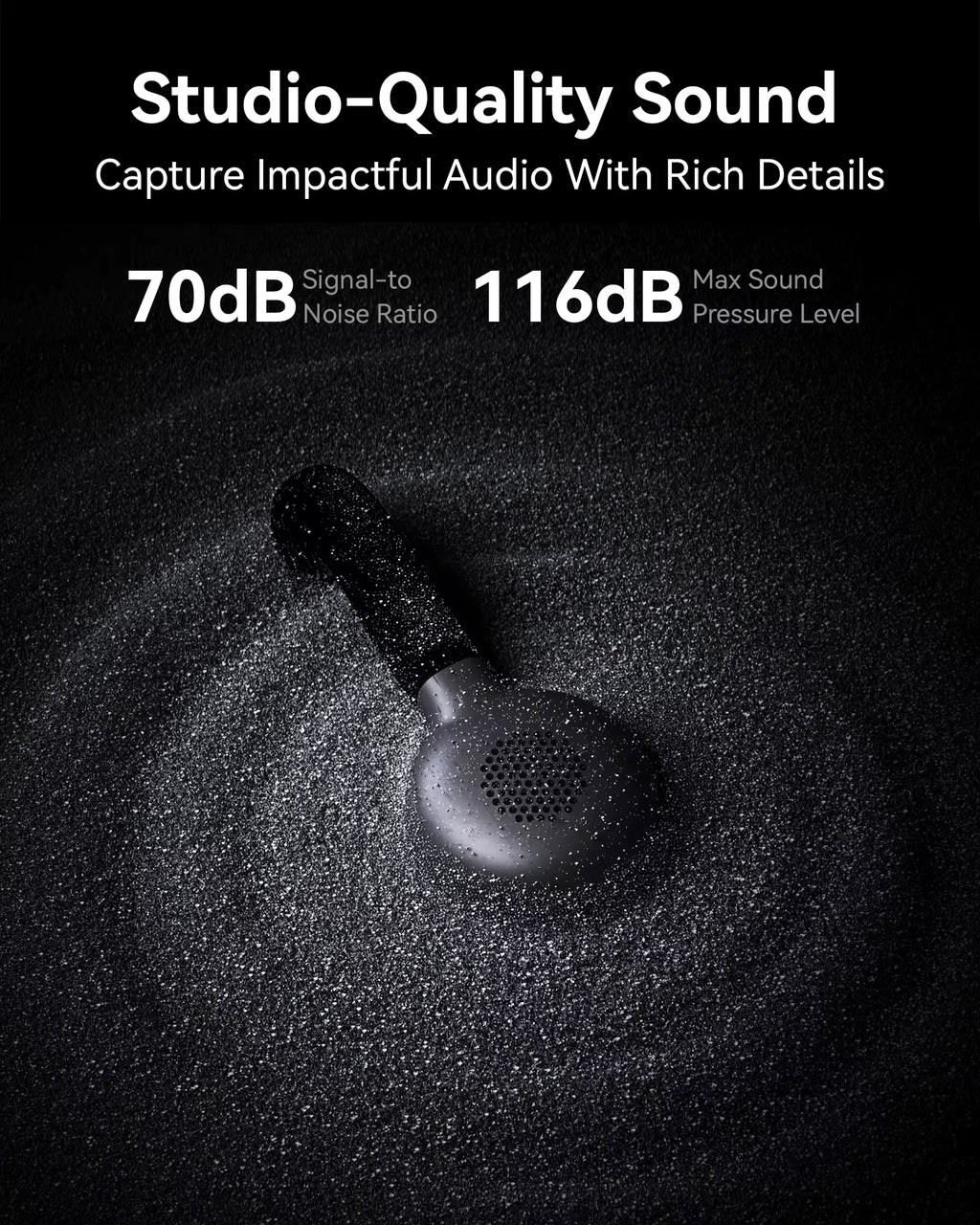 Hollyland Lark M2S Wireless Microphone for Iphone Camera Android PC Noise Cancellation Microphone for Photography Vlog Interview