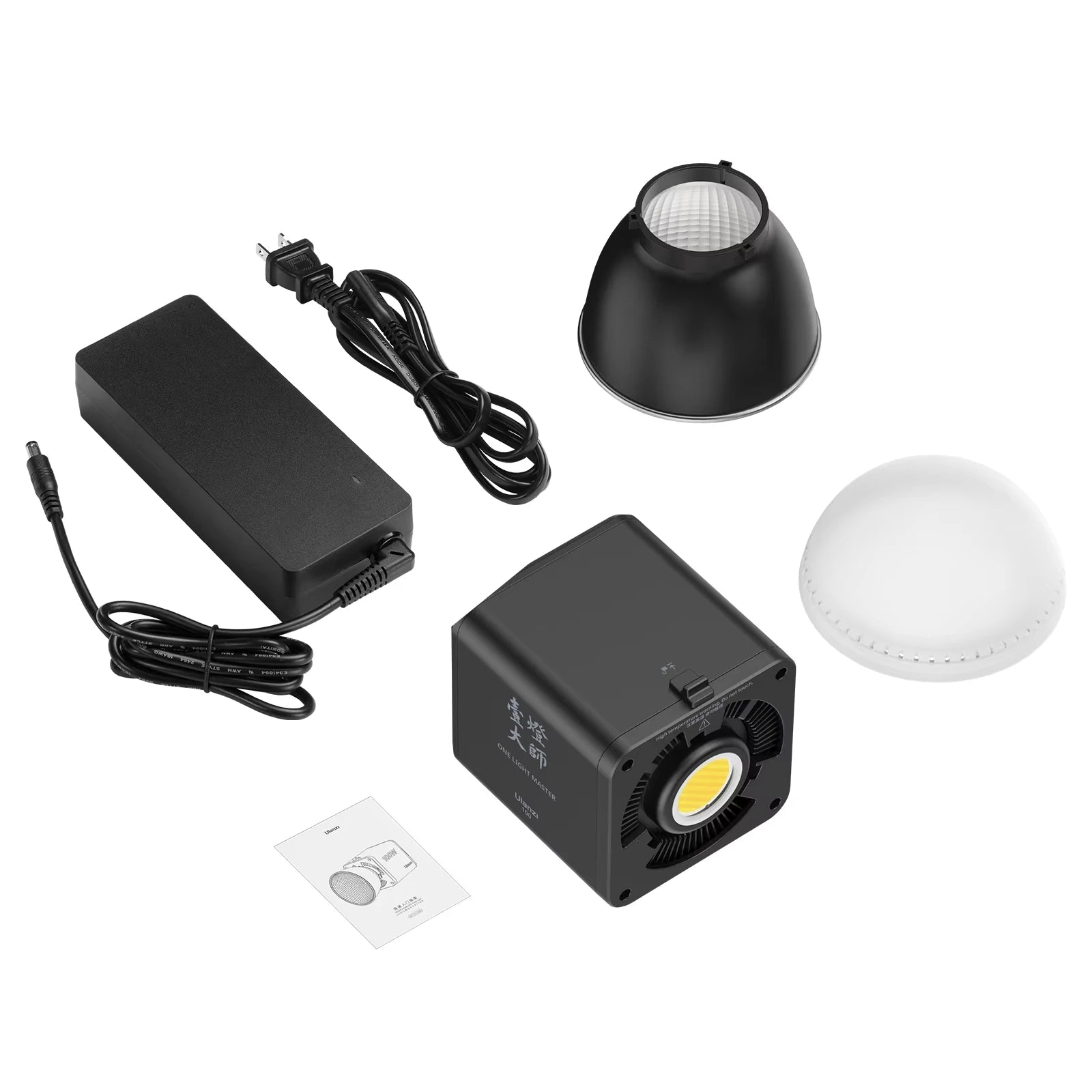 Ml100Bi | ML100RGB 100W COB Video Light 2700K-6500K Bi-Color | 360° RGB Photography Studio Light for Shot Livestreaming