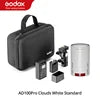Godox AD100Pro 100Ws TTL 2.4G HSS 1/8000s Pocket Flash Light With 7.2V/2600mAh Lithium Battery 360 Full Power Flashes 0.01-1.5s