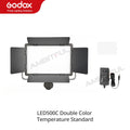 Godox LED500C 3300K-5600K Studio Video Light Lamp for Camera Camcorder Live Photo Shoot Video Recording