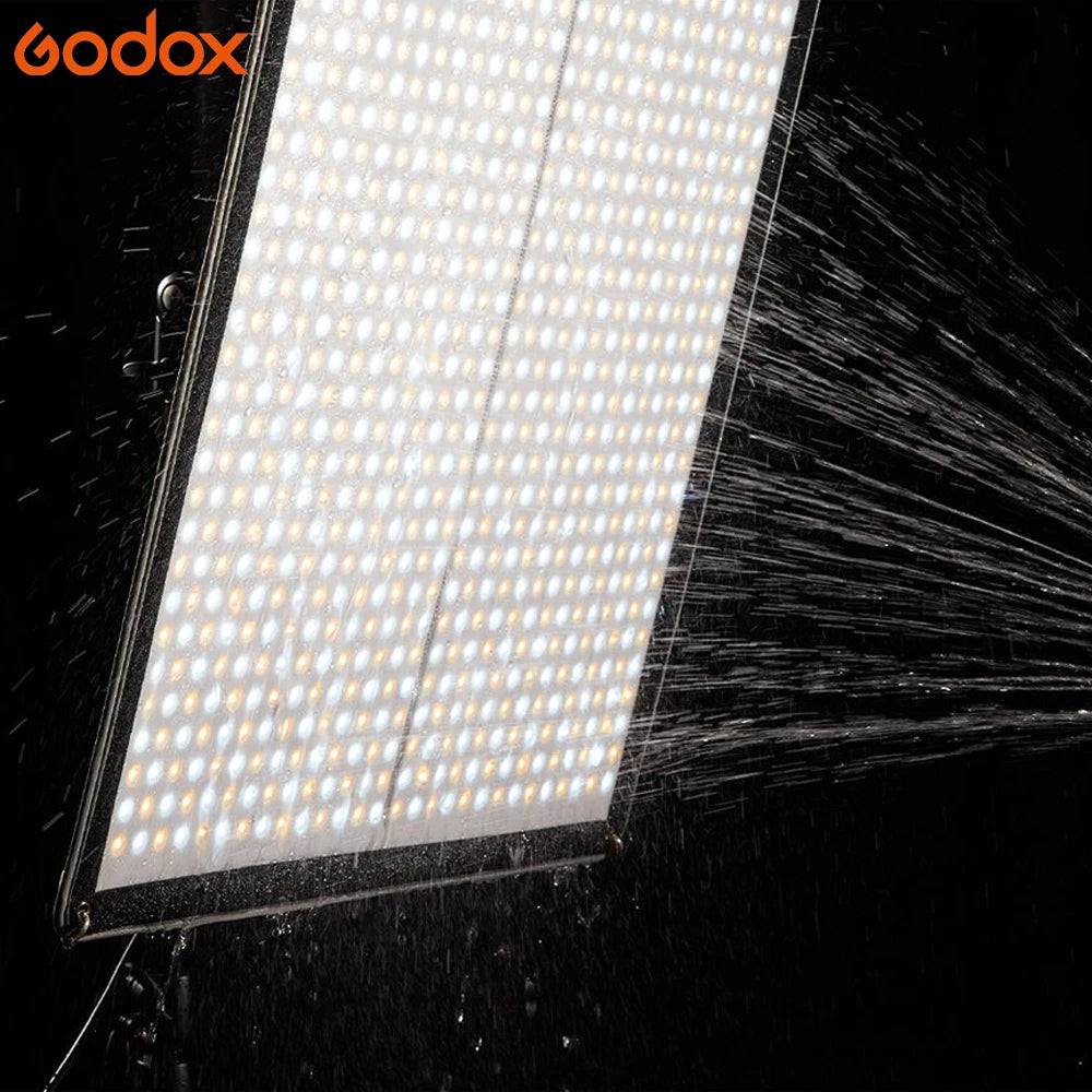 Godox KNOWLED F400Bi Bi-Color Flexible LED Light 2.1x2.1 2700-8500K Foldable Waterproof App Control LED Light Panel