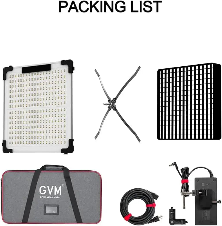 GVM B200C Foldable RGB LED Light Panel Background Light