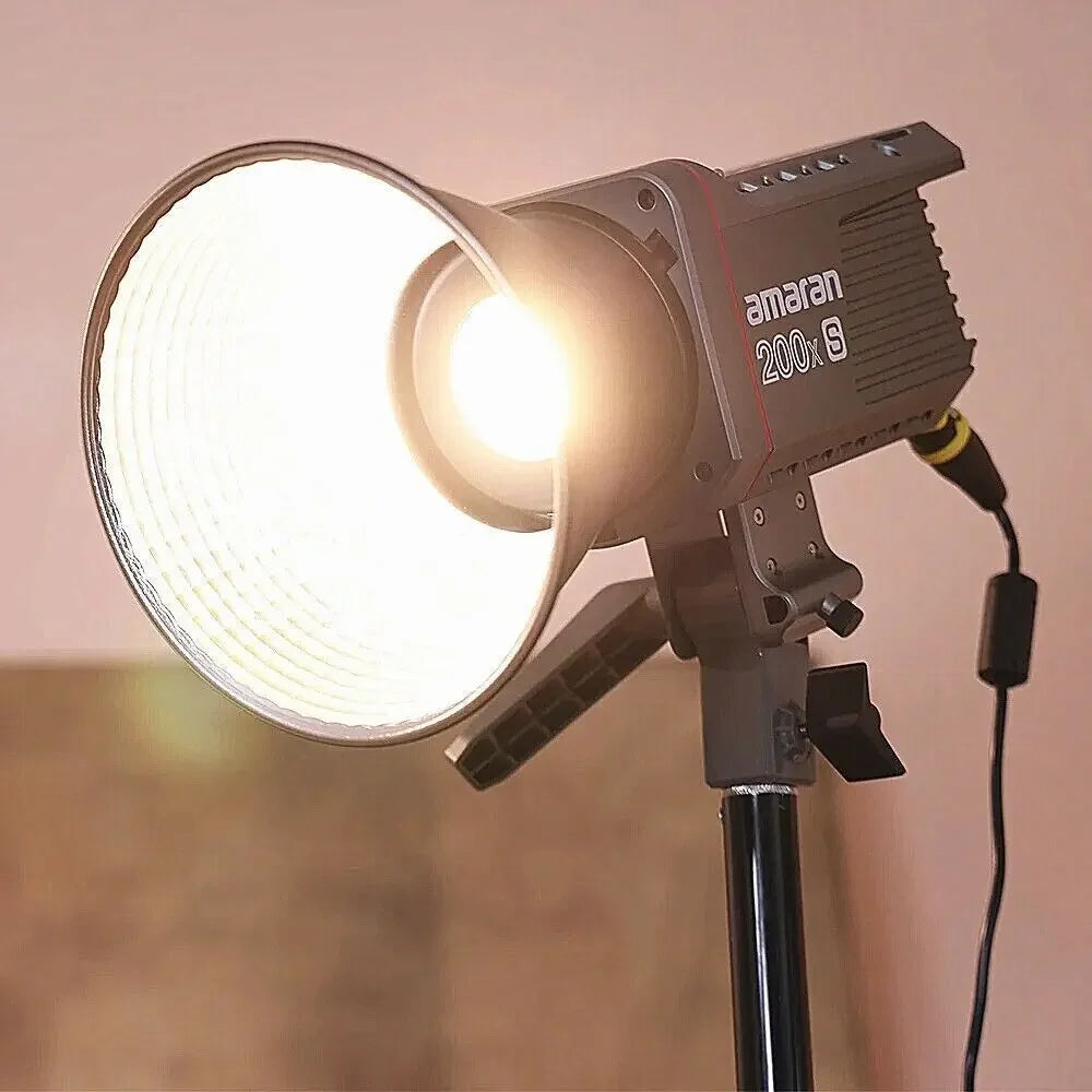 Amaran 200X S 200D S 100X 100D S COB LED Video Light 5600K Bi-Color 2700-6500K Photography Light Bluetooth App Control by Aputur