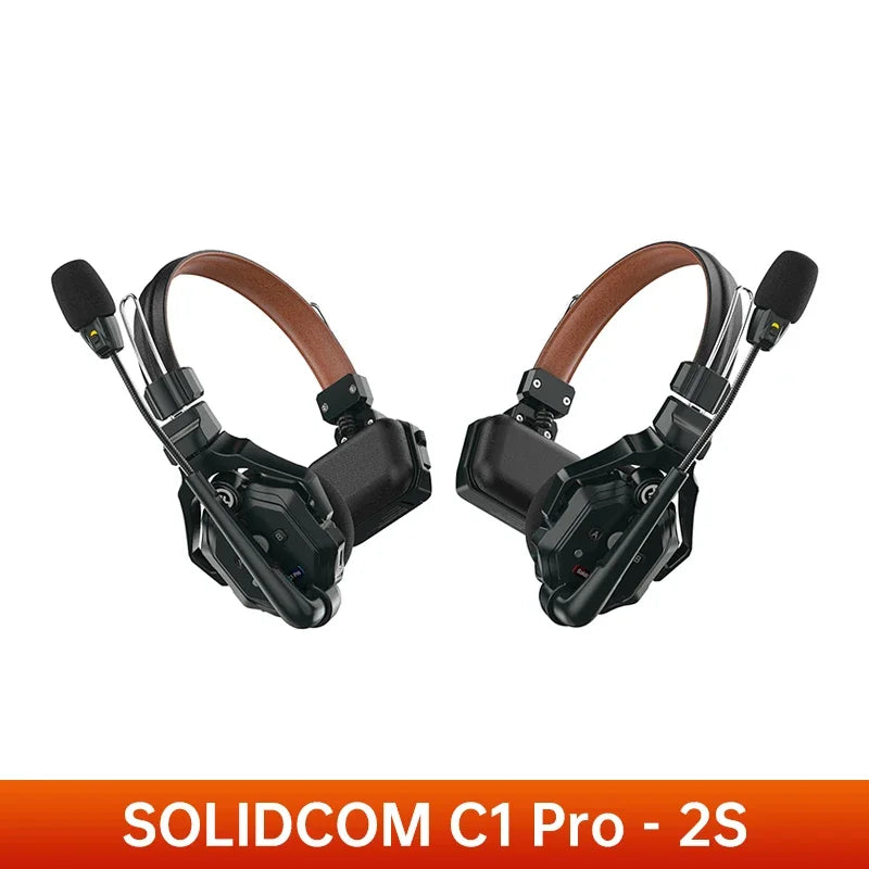 Hollyland-Sistema De Intercomunicador Inalambrico Para Comunicacion En Equipo Auriculares Con Cancelacion De Ruido ENC 1100 Pies