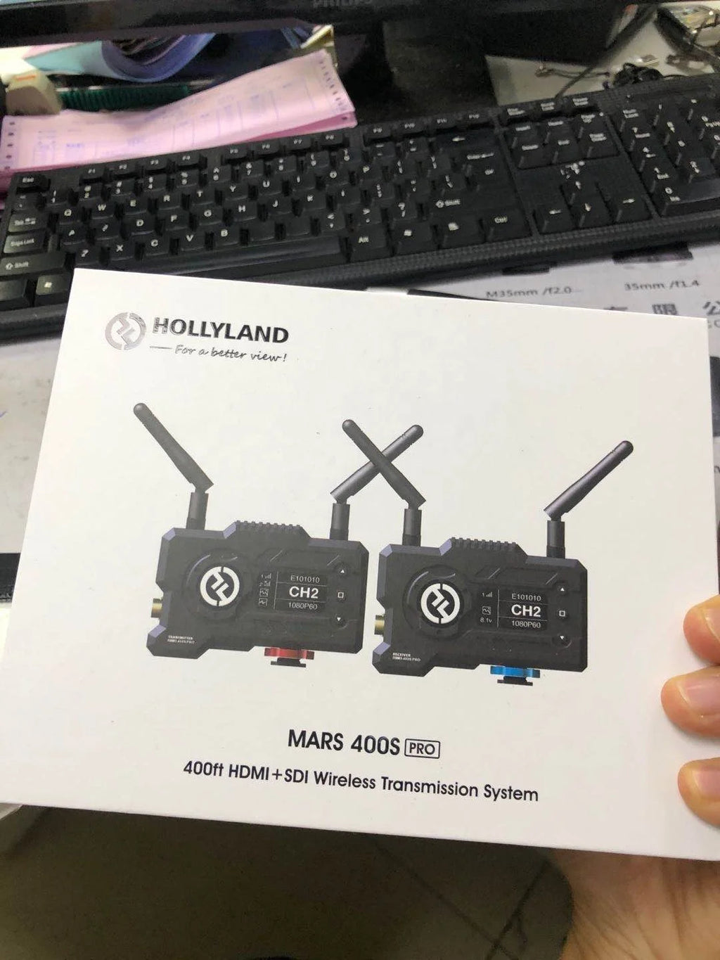 Hollyland Mars 400S PRO 400FT 4K Wireless HD Video Transmission System SDI/hollyland mars 400s Pro Wireless Video