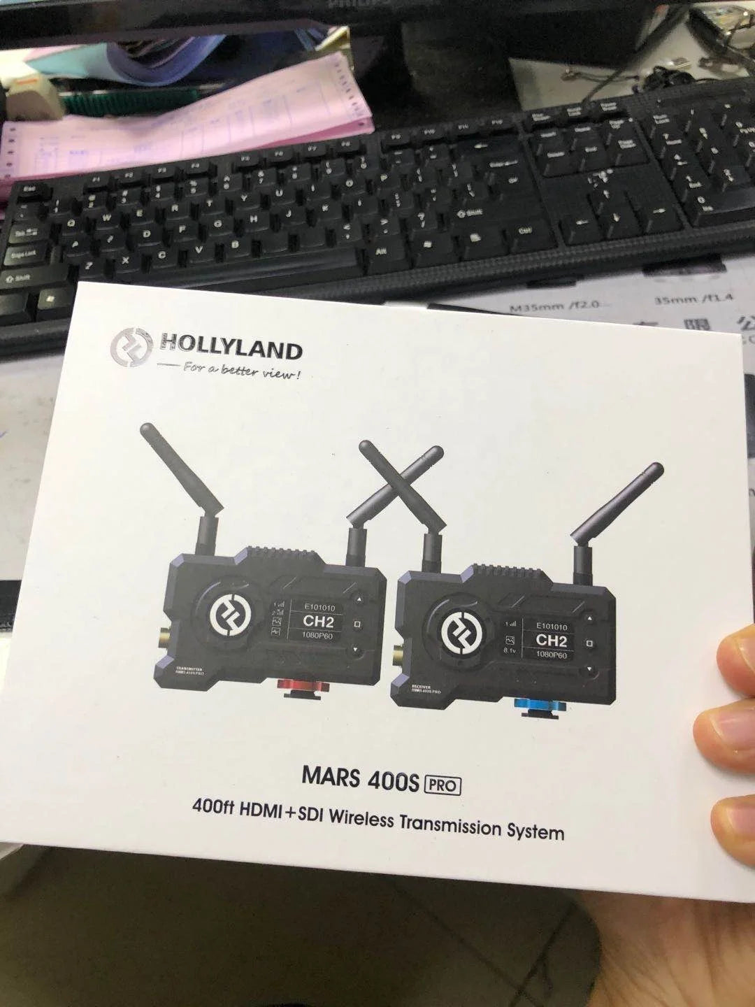 Hollyland Mars 400S PRO 400FT 4K Wireless HD Video Transmission System SDI/hollyland mars 400s Pro Wireless Video