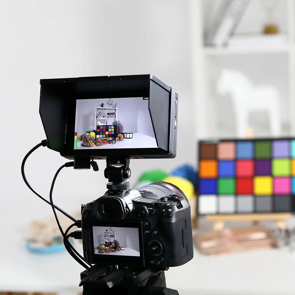 Godox GM55 4K Monitor 5.5 Inch on Camera DSLR 3D LUT Touch Screen IPS FHD 1920x1080 Video 4K Field Monitor Dslr