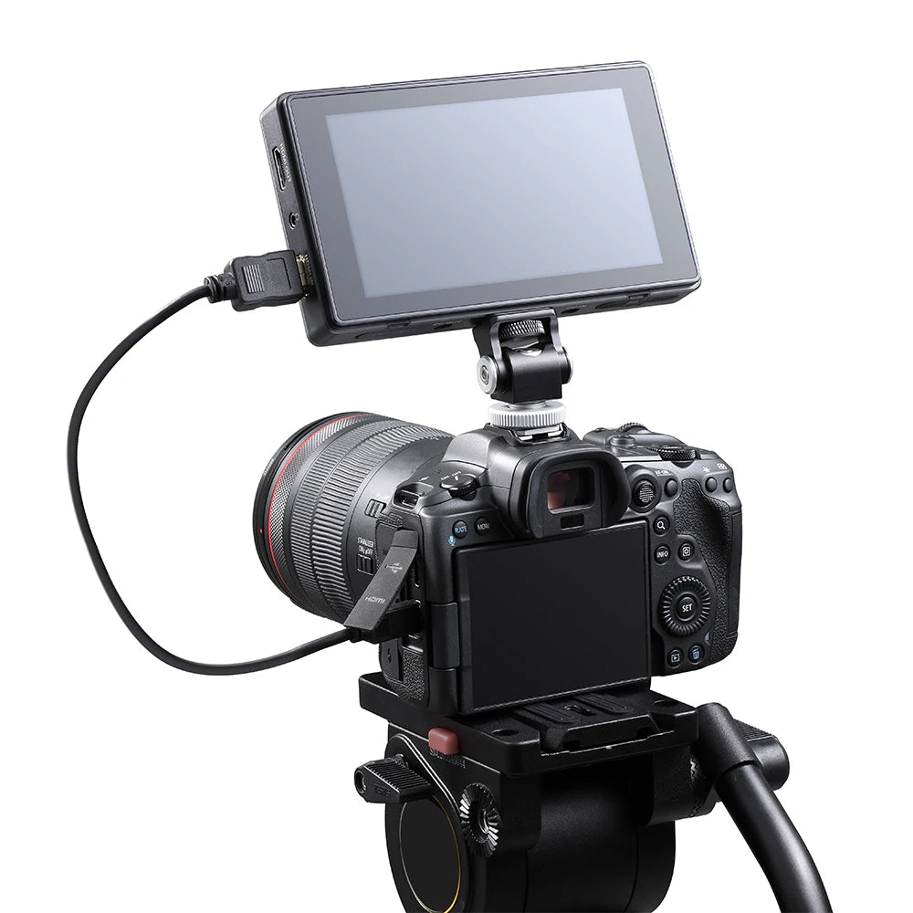 Godox GM55 4K Monitor 5.5 Inch on Camera DSLR 3D LUT Touch Screen IPS FHD 1920x1080 Video 4K Field Monitor Dslr