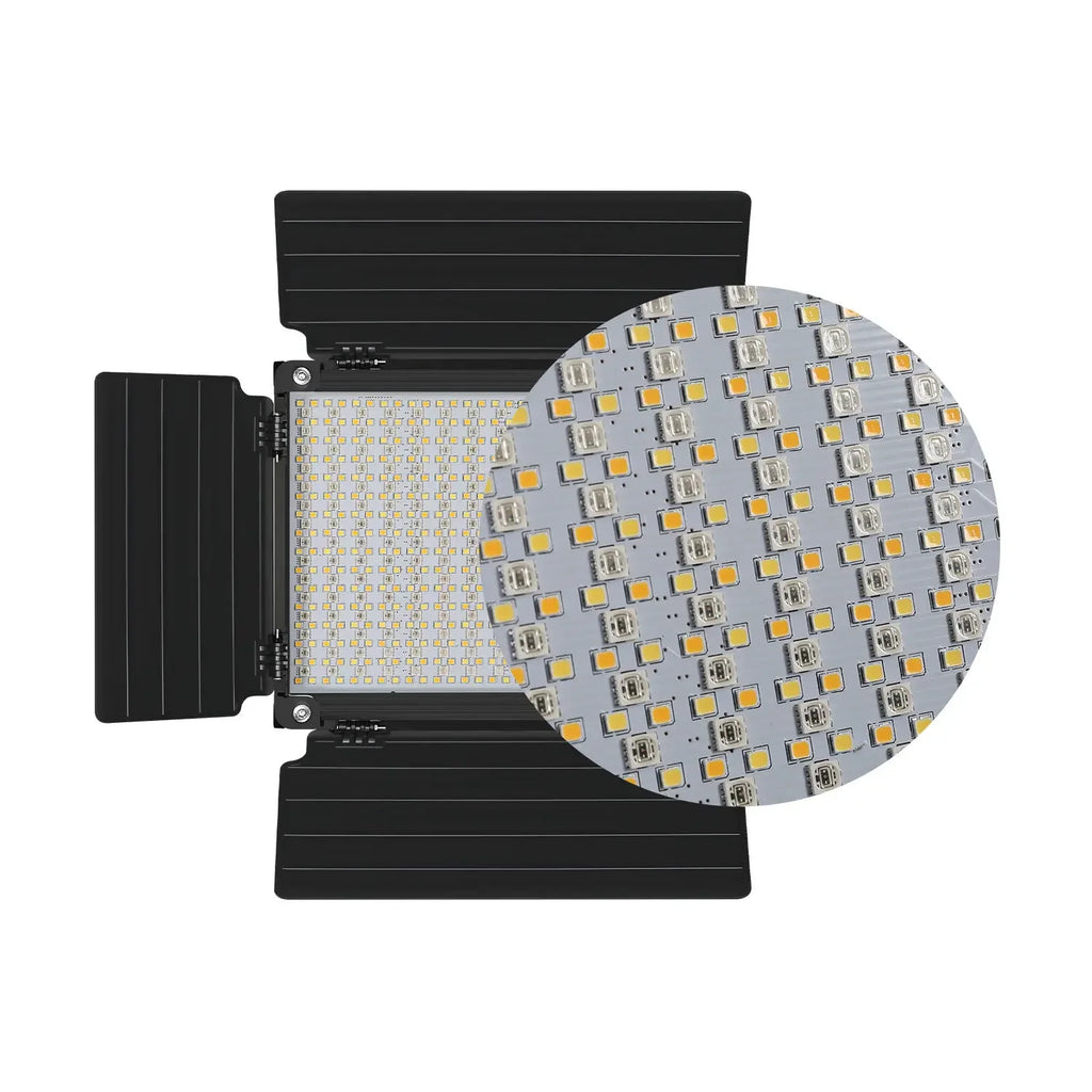 Gvm 880RS 2L 60w Rgb Led Video Light Kit Gaming Streaming Photography Bluetooth Control Dimmable Panel