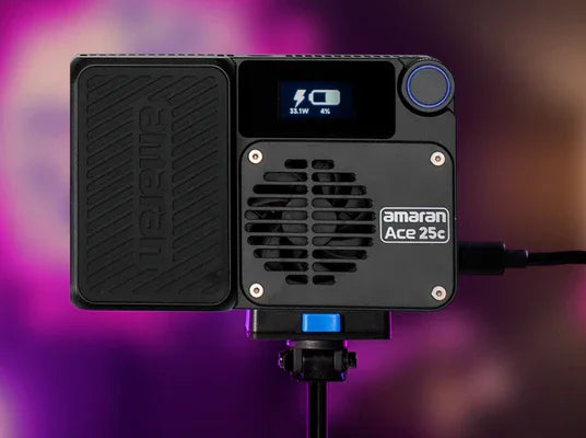 For Amaran Ace 25c Full-Color Mini Video LED Light RGBWW Pocket RGBWW with 2300K-10000K 4500mAh PD Fast Charging TikTok
