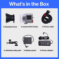For for 60D S Series COB LED Video Light Mini 60W AC/DC Powered 2700K-6500K Photography & Studio Lighting