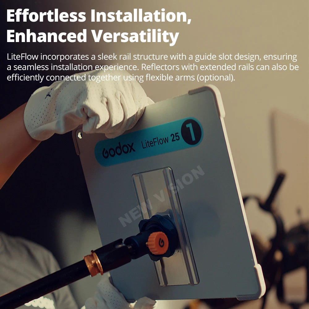 Godox LiteFlow 7/15/25/50/100 Cine Lighting Speedlite Accessory Effortless Installation Photography Sun Reflector