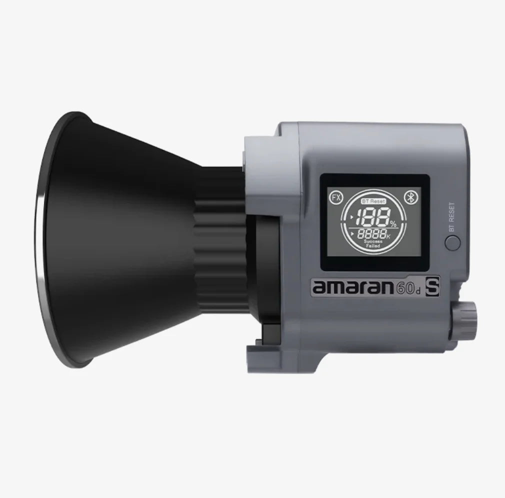Aputure Amaran COB 60d S 5600K 60W Handheld Live Streaming Fill Light Convenient Portable Photographic Lighting