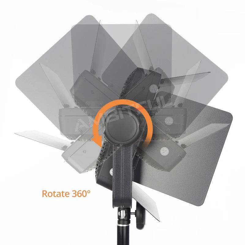Godox LED500C 3300K-5600K Studio Video Light Lamp for Camera Camcorder Live Photo Shoot Video Recording