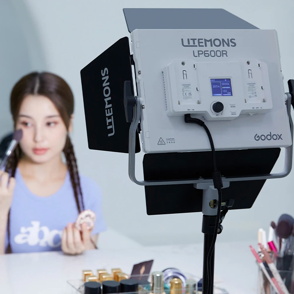 Godox LITEMONS LP600R 60W 1800K-10000K RGB Color LED Light Panel Live Streaming Video Equipment Available High Brightness