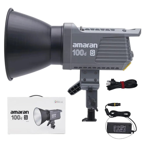 Amaran 100x S 100W Bi-Color LED Video Light for Studio Bowens Mount Silent Fan Live Streaming Photography Aputure Private