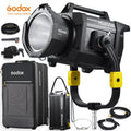 Godox KNOWLED MG1200Bi LED Video Light Bi-Color /Maximum Power: 1400W Full Output Built-in FX Effects with Portable Case