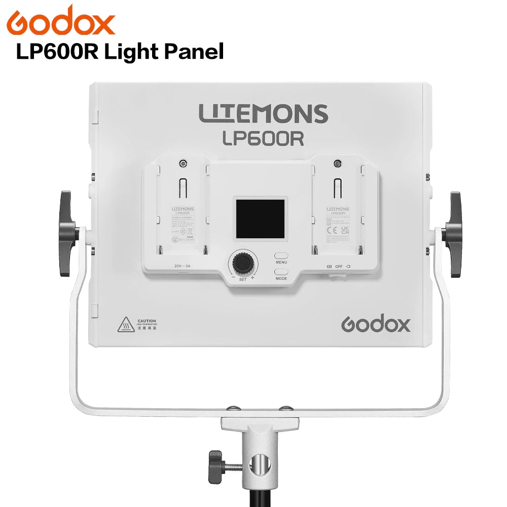 Godox LITEMONS LP600R 60W 1800K-10000K RGB Color LED Light Panel Live Streaming Video Equipment Available High Brightness