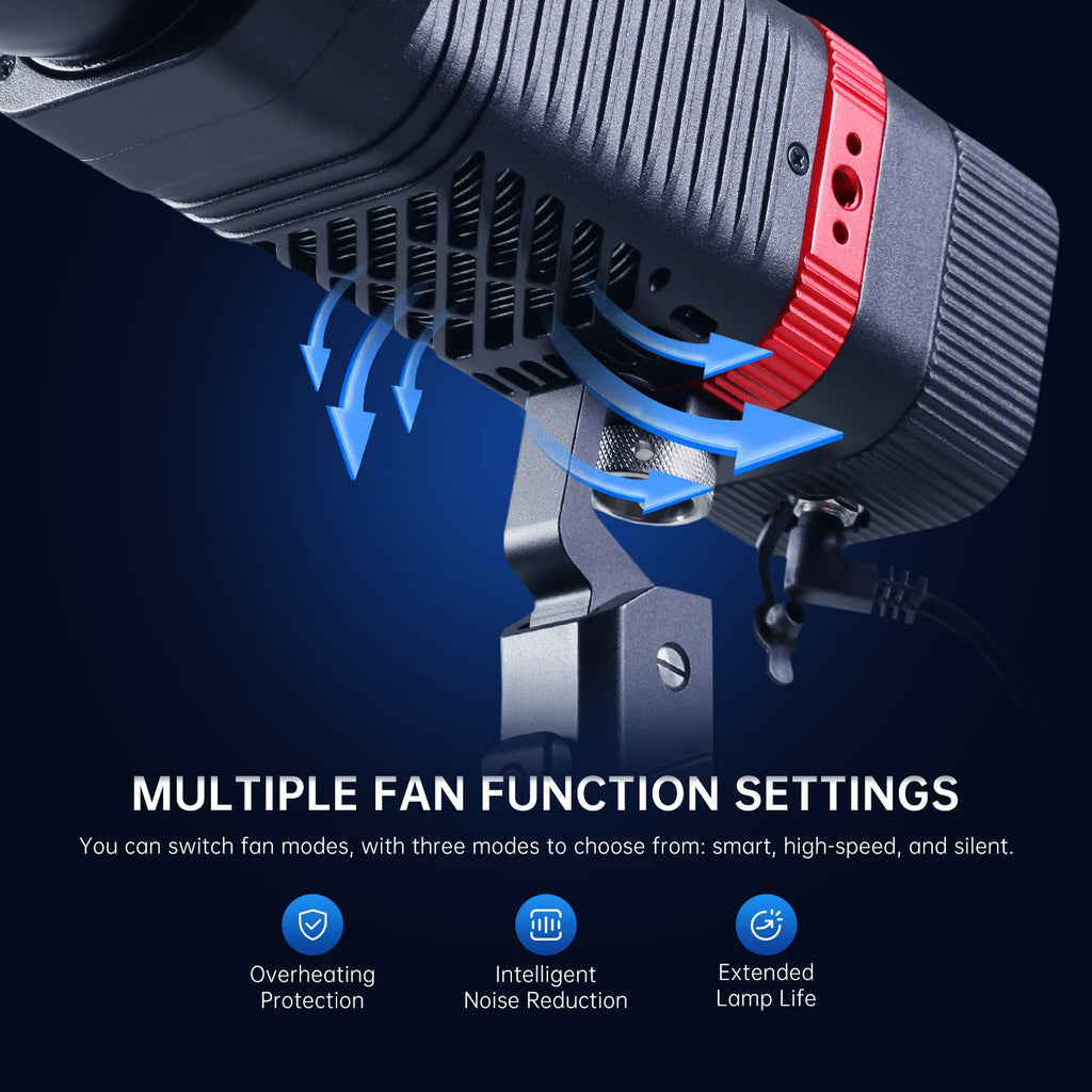 GVM PL60C RGB 60W COB LED Pocket Photography Lighting App Control 34100 Lux/0.5m Handheld Portable Studio Light