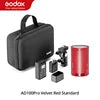 Godox AD100Pro 100Ws TTL 2.4G HSS 1/8000s Pocket Flash Light With 7.2V/2600mAh Lithium Battery 360 Full Power Flashes 0.01-1.5s