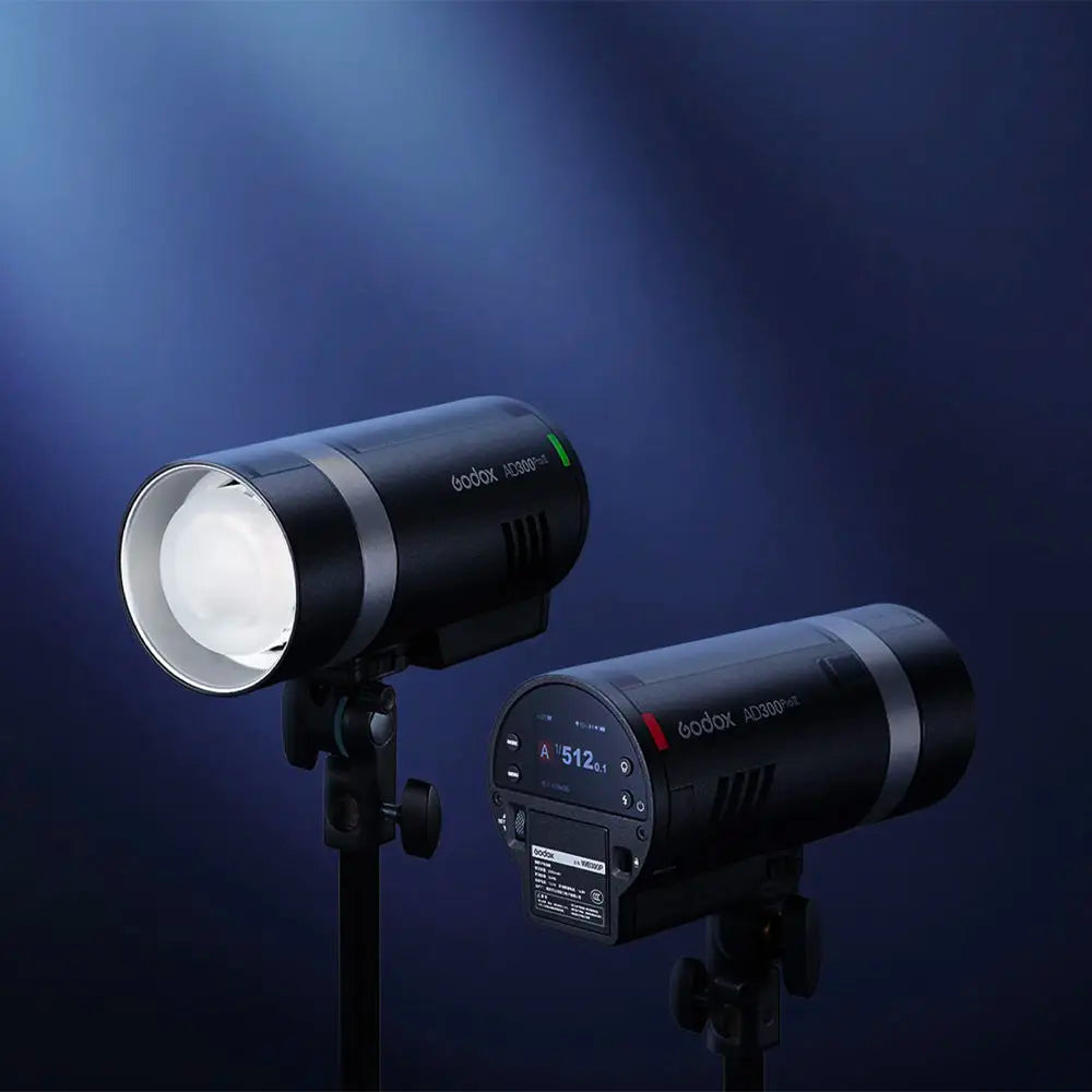 Godox Ad300pro II Wholesale Integrated Outdoor Portable Photography Flash with Wireless Remote Control Rechargeable 300W Metal