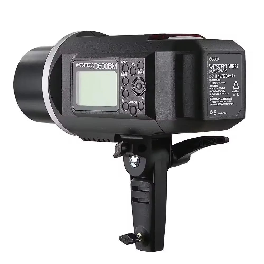 Godox AD600BM Outdoor TTL Studio Strobe Flash Light with Built-in Godox 2.4G Wireless X System Li-on Battery for Photography