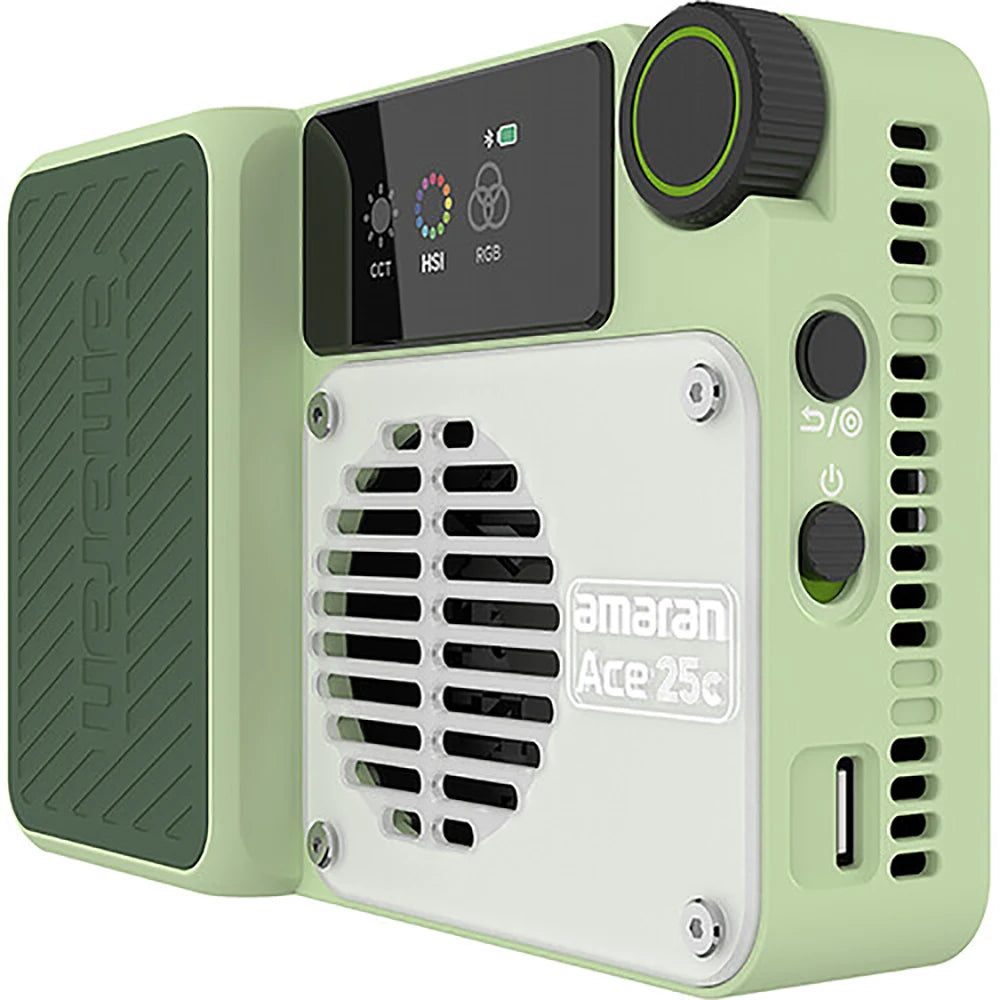 For Amaran Ace 25c Full-Color Mini Video LED Light RGBWW Pocket RGBWW with 2300K-10000K 4500mAh PD Fast Charging TikTok