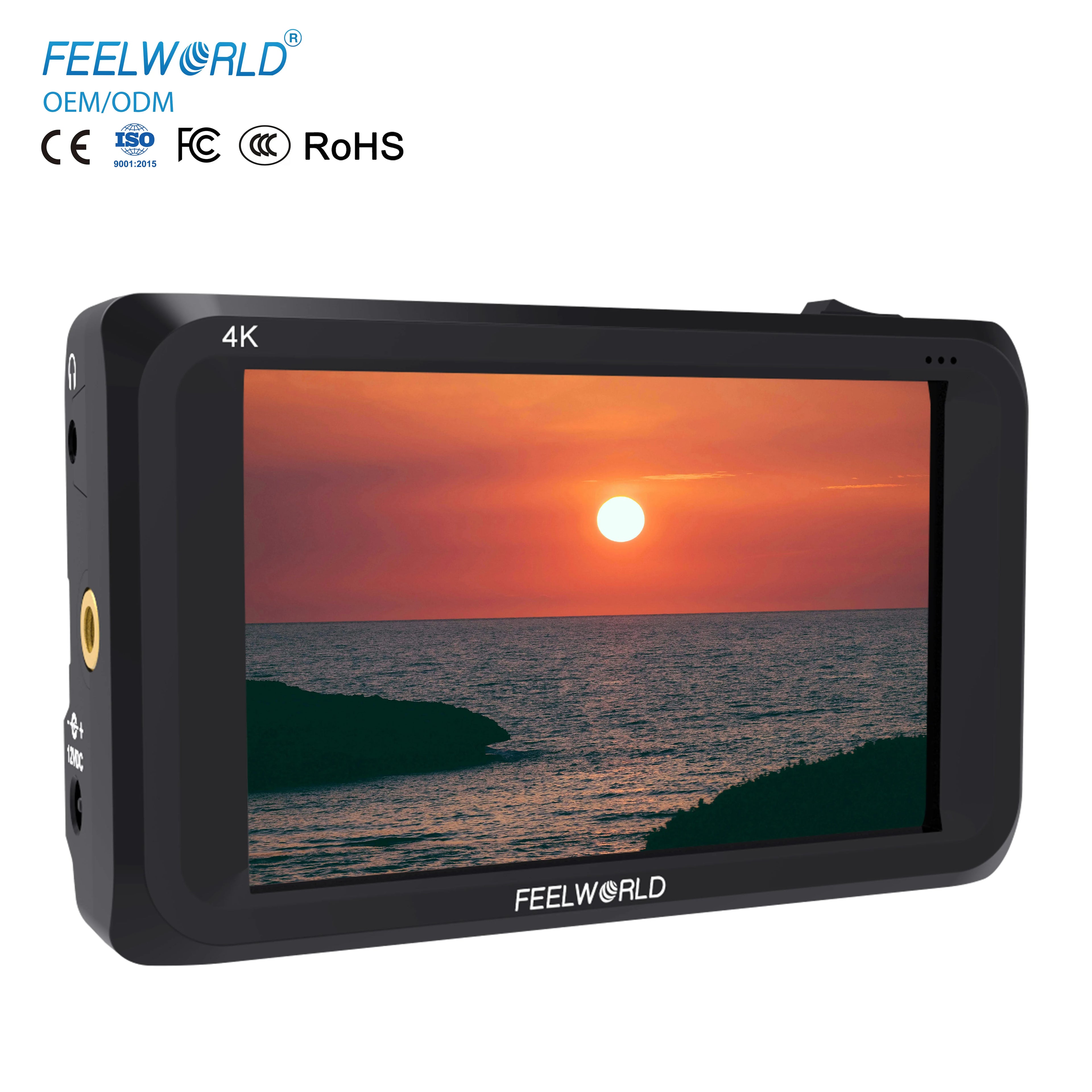 FEELWORLD OEM Factory Direct S450-M 4.5" IPS HD Camera DSLR Field Monitor with HDMI/SDI Input - Bulk Wholesale Pricing