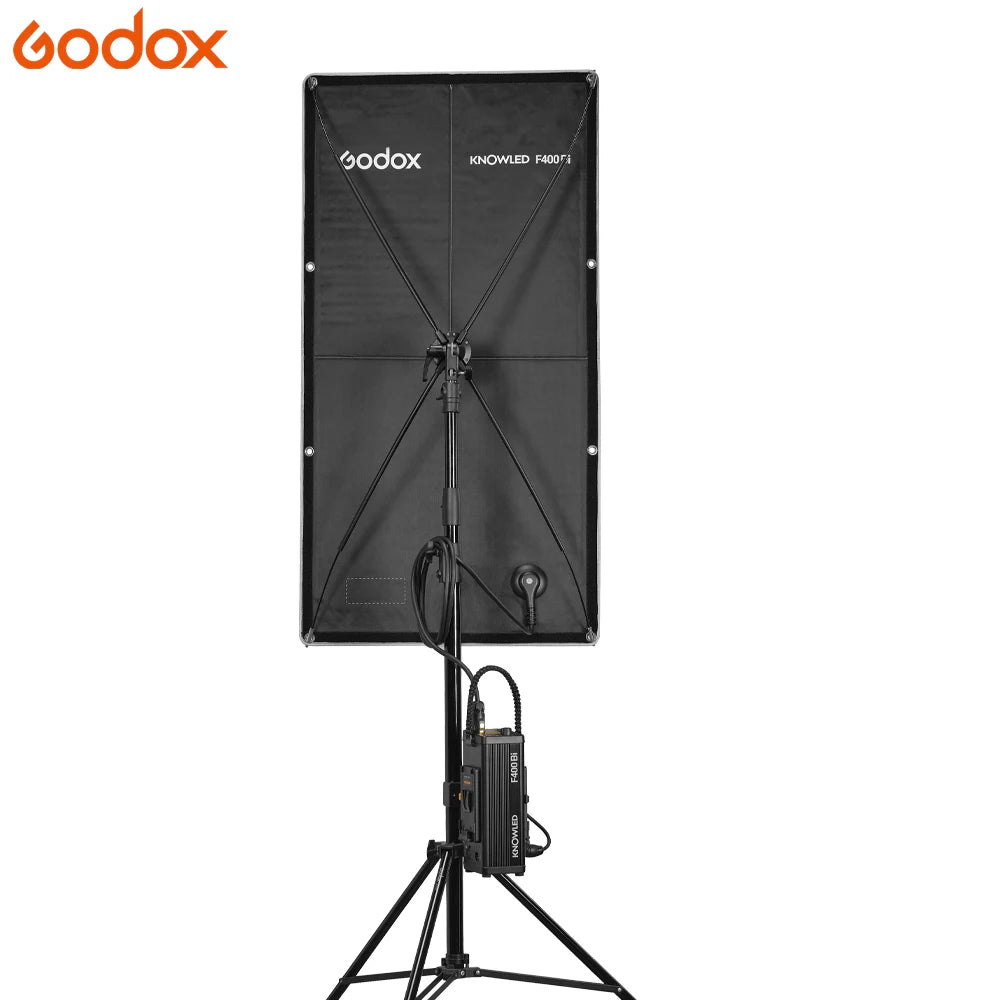 Godox KNOWLED F400Bi Bi-Color Flexible LED Light 2.1x2.1 2700-8500K Foldable Waterproof App Control LED Light Panel
