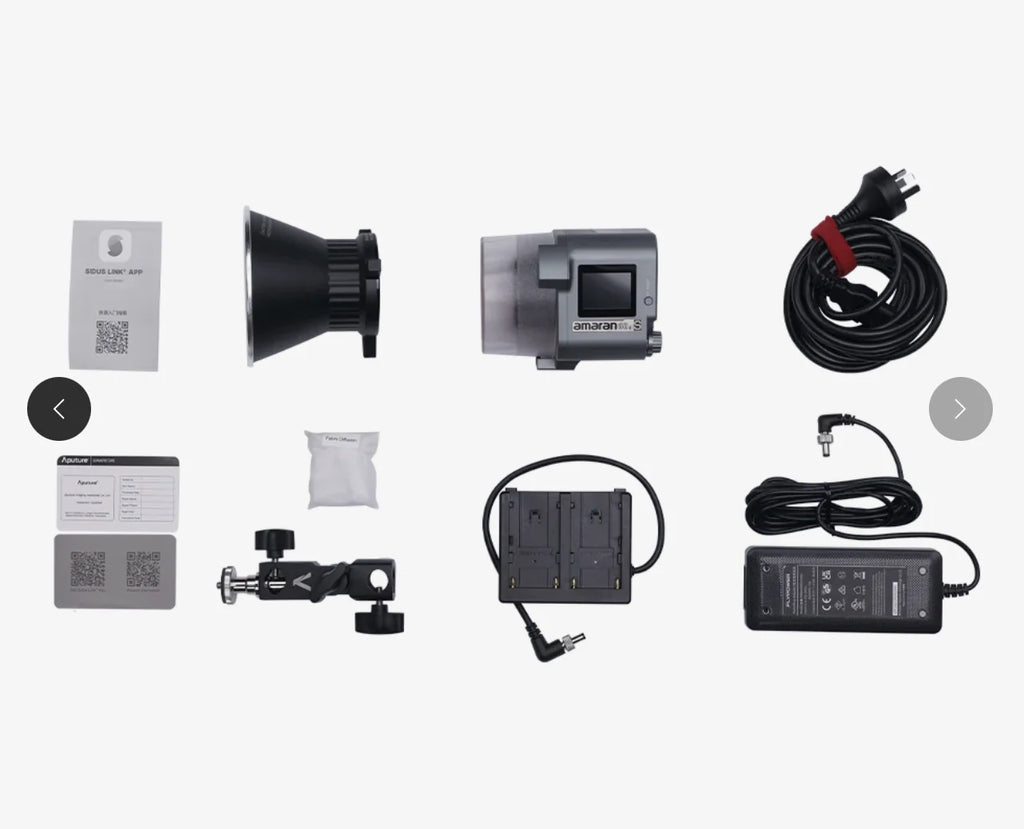 Aputure Amaran COB 60d S 5600K 60W Handheld Live Streaming Fill Light Convenient Portable Photographic Lighting