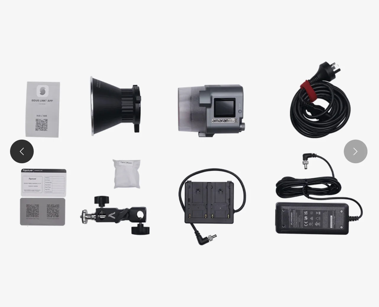 Aputure Amaran COB 60d S 5600K 60W Handheld Live Streaming Fill Light Convenient Portable Photographic Lighting