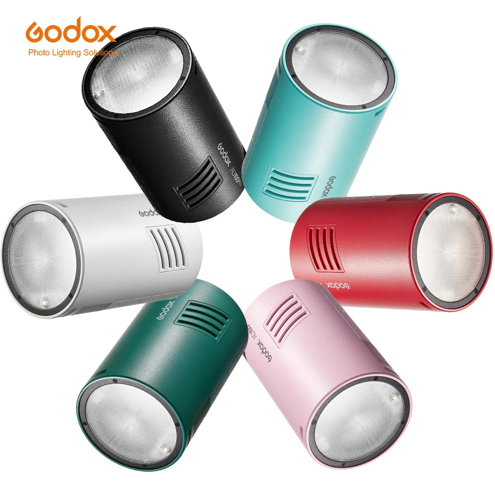 Godox AD100Pro 100Ws TTL 2.4G HSS 1/8000s Pocket Flash Light With 7.2V/2600mAh Lithium Battery 360 Full Power Flashes 0.01-1.5s
