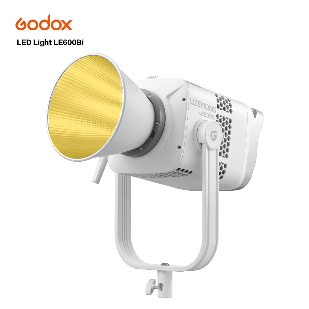 New Godox LITEMONS LE600Bi Bi-color LED Light Photography COB Video Light Live Short Videos for Filmmaking Live Streaming