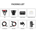 GVM Official PRO SD500B 500W LED Video Light High Bright Daylight Filming TV Continuous Lighting With Seperate Control Box