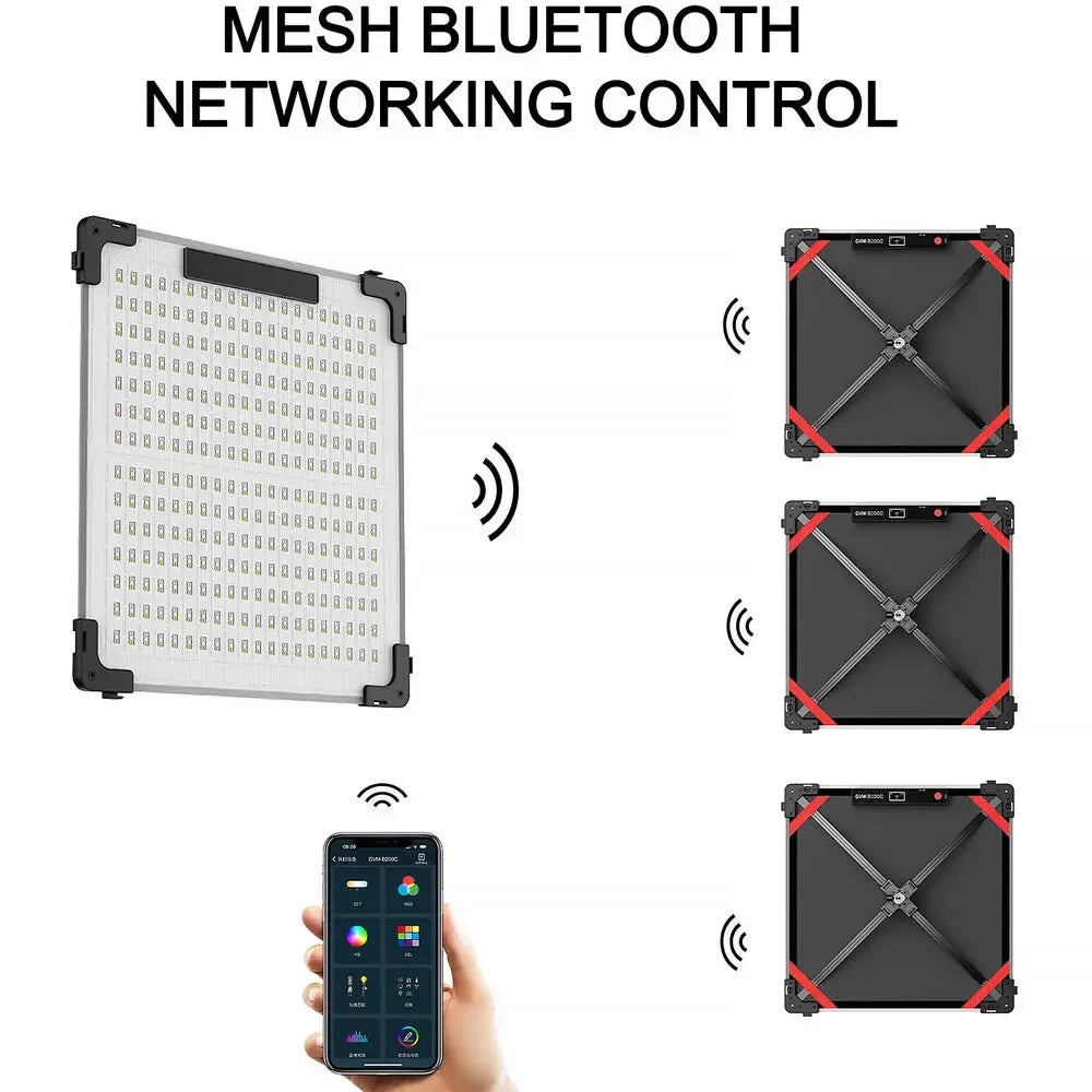 GVM B200C Foldable RGB LED Light Panel Background Light