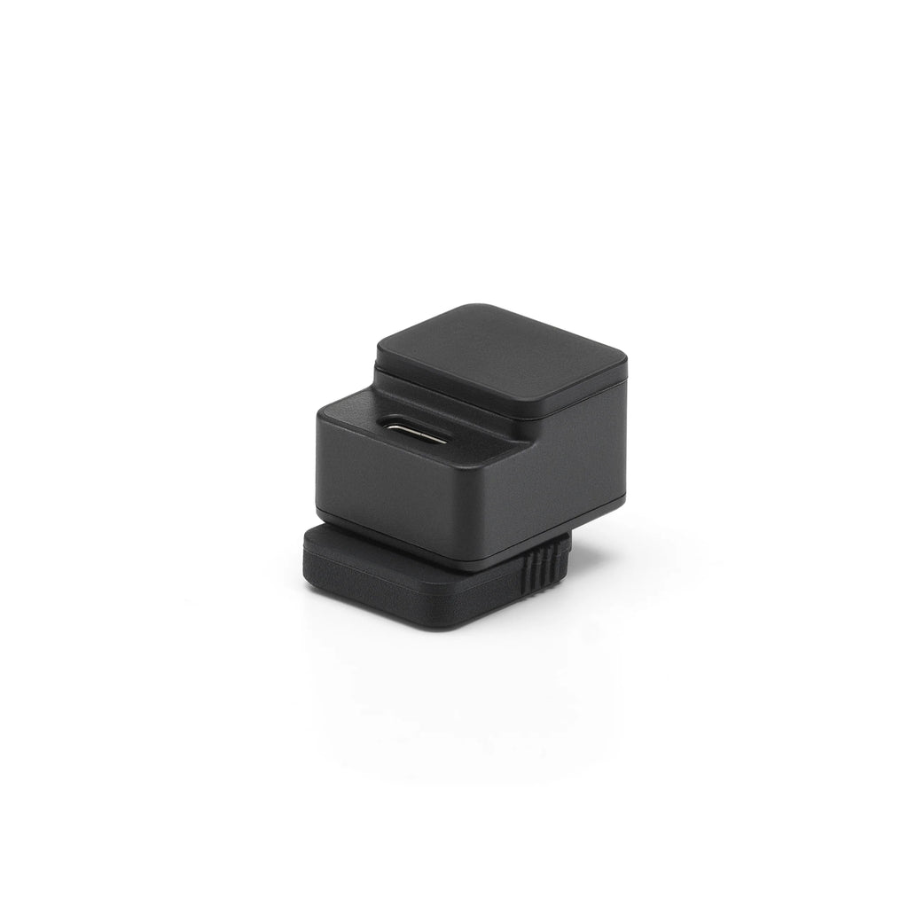 Mic Mini Camera Hot Shoe Adapter for the  Mic Mini Mic 3 Receiver Is Connected with the Hot Shoe Interface of Sony Camera