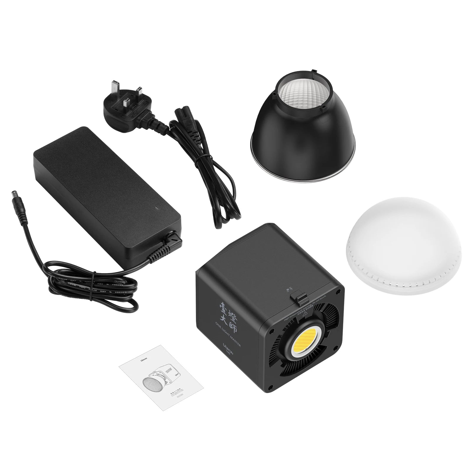 Ml100Bi | ML100RGB 100W COB Video Light 2700K-6500K Bi-Color | 360° RGB Photography Studio Light for Shot Livestreaming