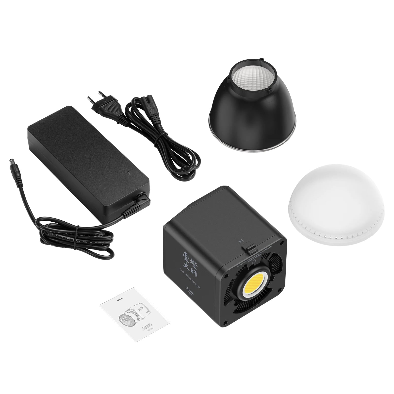Ml100Bi | ML100RGB 100W COB Video Light 2700K-6500K Bi-Color | 360° RGB Photography Studio Light for Shot Livestreaming