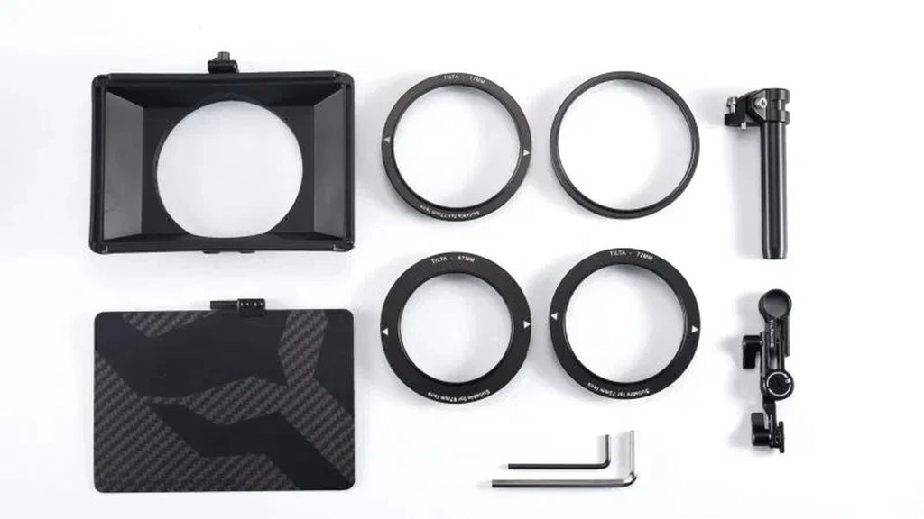 MB-T15 Mini Matte Box for DSLR Mirrorless Cameras Mattebox Lens Ring 55Mm 58Mm 77Mm 67Mm 52Mm for BMPCC 4K 6K A7 GH5 5D4