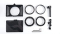 MB-T15 Mini Matte Box for DSLR Mirrorless Cameras Mattebox Lens Ring 55Mm 58Mm 77Mm 67Mm 52Mm for BMPCC 4K 6K A7 GH5 5D4