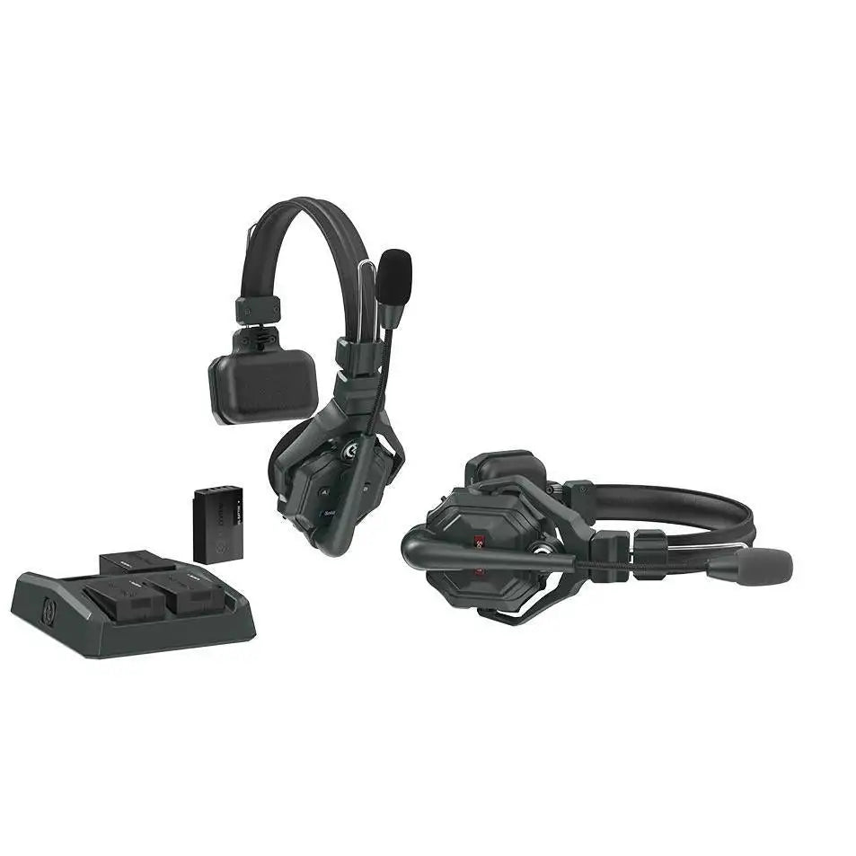 Hollyland Solidcom C1 4S 6S 8S Full-Duplex Wireless Intercom Headset System 1100Ft Active Range for Film Production Concerts